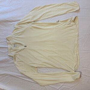 REI Cream Quarter-Zip Pullover